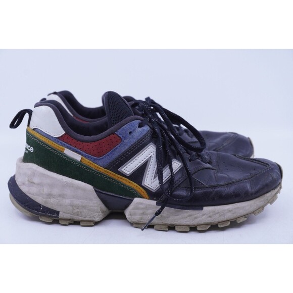 New Balance 574 Sport V2 Men\'s 10.5 Black Dark Blue Athletic Sneakers Lifestyle